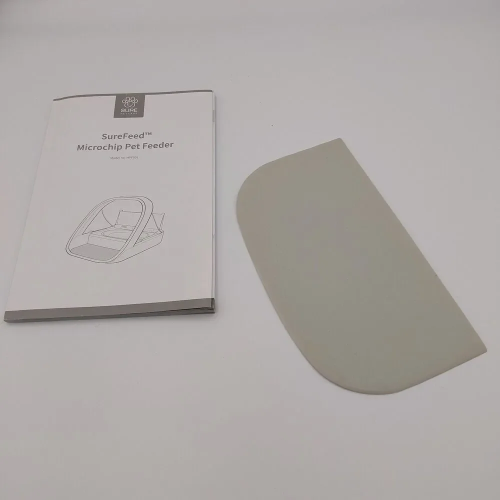 Sure Feet SureFlap Microchip Feeder- 2×Plates, Silicone Mat And Tag
